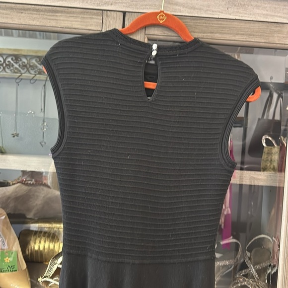 CE CE BLACK KNIT DRESS SIZE XS - Picture 5 of 6